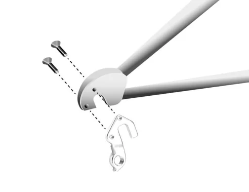 Marwi UNION GH-267 derailleur hanger for Focus bicycle models assembly drawings