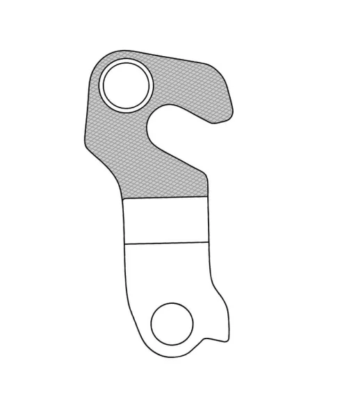Marwi UNION GH-269 derailleur hanger for Stevens bicycle models rear drawings
