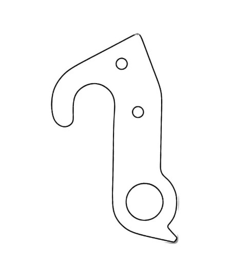 Marwi UNION GH-270 derailleur hanger for Canyon bicycle models rear drawings