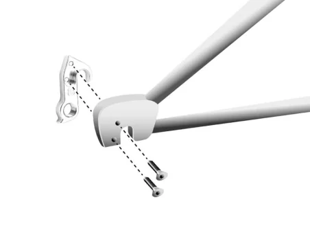 Marwi UNION GH-270 derailleur hanger for Canyon bicycle models assembly drawings