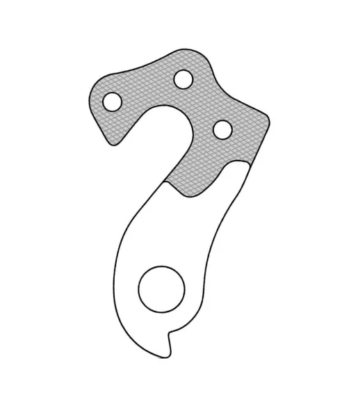 Marwi UNION GH-271 derailleur hanger for Bergamont, Boardman bicycle models drawings