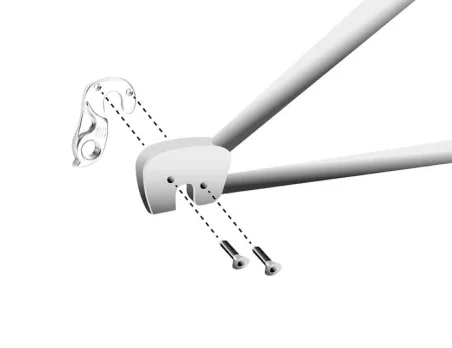 Marwi UNION GH-273 derailleur hanger for Bergamont bicycle models assembly drawings