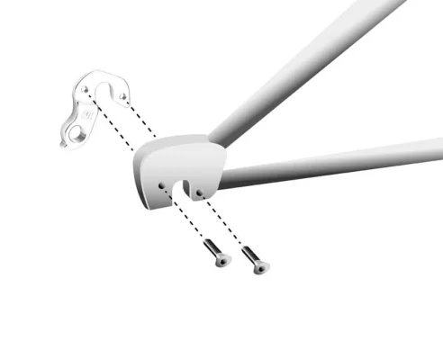 Marwi UNION GH-275 derailleur hanger for Scott bicycle models assembly drawings