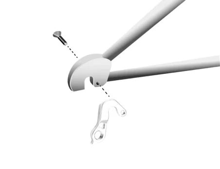 Marwi UNION GH-276 derailleur hanger for Scott bicycle models assembly drawings