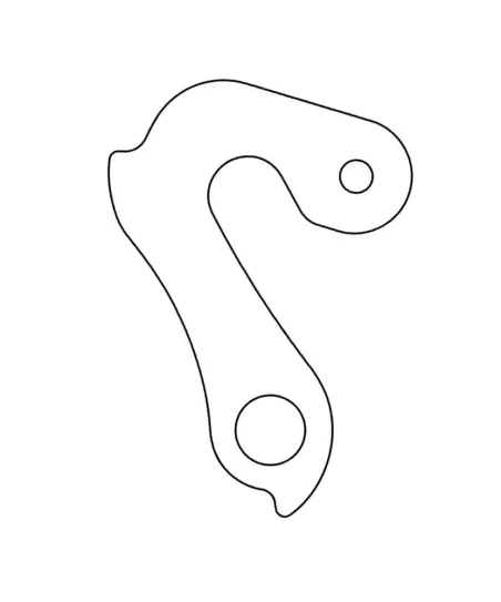 Marwi UNION GH-278 derailleur hanger for Scott bicycle models rear drawings