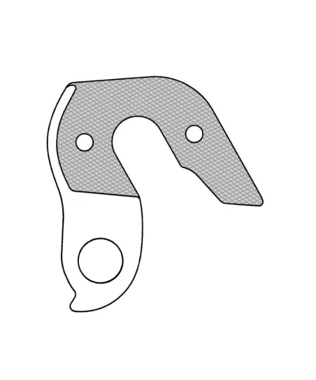 Marwi UNION GH-282 derailleur hanger for Orbea bicycle models drawings