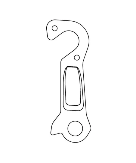 Marwi UNION GH-286 derailleur hanger for Cube bicycle models rear drawings