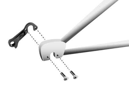 Marwi UNION GH-286 derailleur hanger for Cube bicycle models assembly drawings