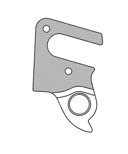 Marwi UNION GH-288 derailleur hanger for Cube bicycle models drawings