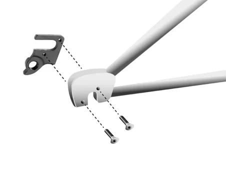 Marwi UNION GH-288 derailleur hanger for Cube bicycle models assembly drawings