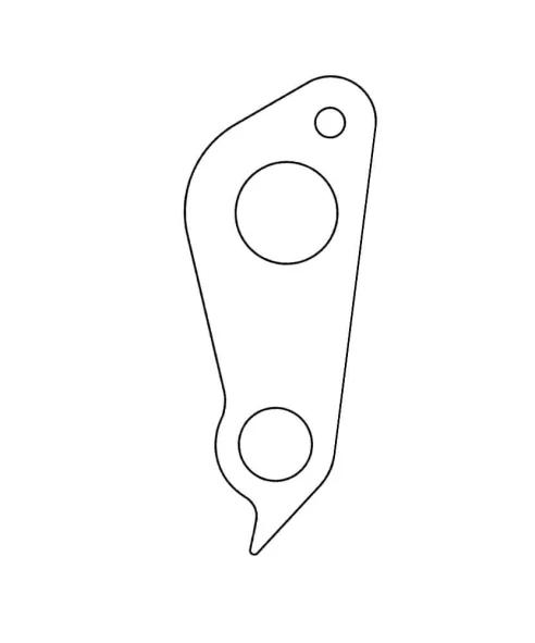 Marwi UNION GH-290 derailleur hanger for Focus bicycle models rear drawings