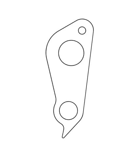 Marwi UNION GH-290 derailleur hanger for Focus bicycle models rear drawings