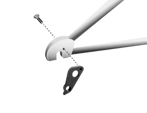 Marwi UNION GH-290 derailleur hanger for Focus bicycle models assembly drawings