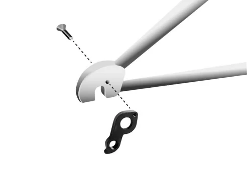 Marwi UNION GH-291 derailleur hanger for Focus bicycle models assembly drawings