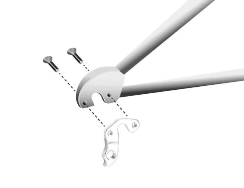 Marwi UNION GH-292 derailleur hanger for Scott bicycle models assembly drawings