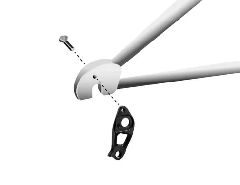 Marwi UNION GH-295 derailleur hanger for Specialized bicycle models assembly drawings