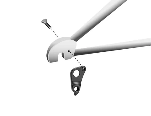 Marwi UNION GH-297 derailleur hanger for Specialized bicycle models assembly drawings