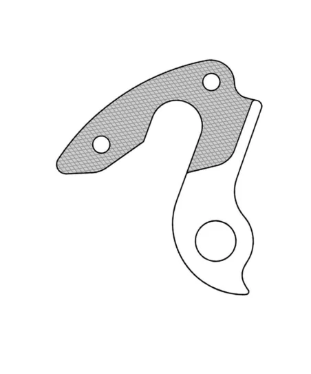 Marwi UNION GH-301 derailleur hanger for Bottecchia, Haibike, Hercules, Sinus, Staiger, Vitus, Winora bicycle models drawings