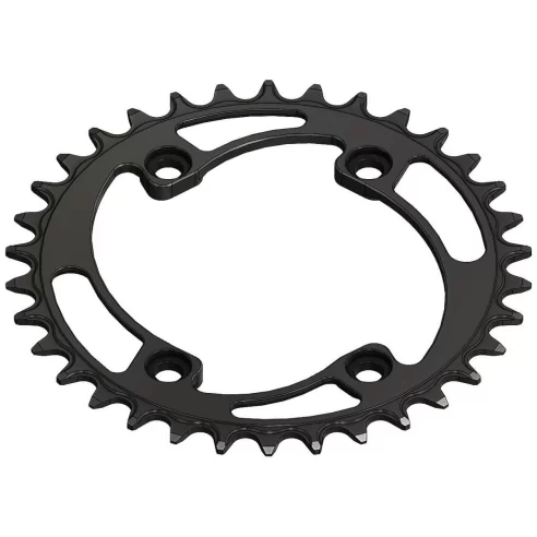 Pilo C52 Chainring Narrow Wide 34T for Shimano 96BCD Asymmetric. Hyperglide+ Compatible
