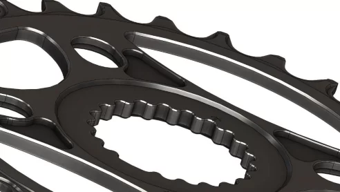 Pilo C58 Chainring Narrow Wide 30T for Shimano direct. Hyperglide+ Compatible