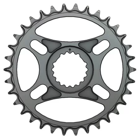 Pilo C68 Chainring Narrow Wide 34T for Cannondale, FSA direct mount