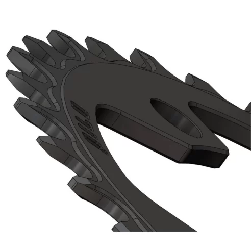 Chainring Narrow Wide 34T for 96BCD symmetrical. Hyperglide+ Compatible | Pilo C78