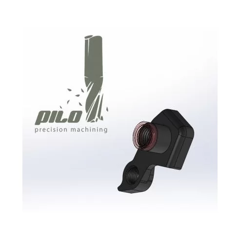 D387 derailleur hanger for Santa Cruz Blur Tallboy Highball Nomad Carbon V10.5 V10.6c (#04-15097) 142mm axle frames Juliana Roubion, Furtado, Joplin, Nevis, Origin, Juno bikes 2018 2017 2016 2015 2014 2013 (rear gear mech, dropout 288) 3