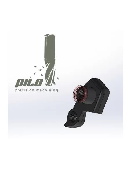 D387 derailleur hanger for Santa Cruz Blur Tallboy Highball Nomad Carbon V10.5 V10.6c (#04-15097) 142mm axle frames Juliana Roubion, Furtado, Joplin, Nevis, Origin, Juno bikes 2018 2017 2016 2015 2014 2013 (rear gear mech, dropout 288) 3