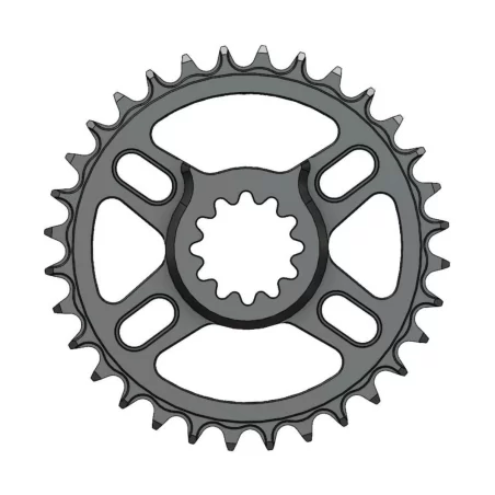 Pilo C79 32T Narrow Wide Chainring for Middleburn Direct