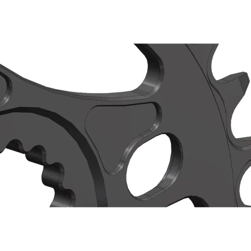 30T Narrow wide Elliptic Chainring for Cannondale & FSA direct
