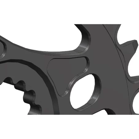 30T Narrow wide Elliptic Chainring for Cannondale & FSA direct