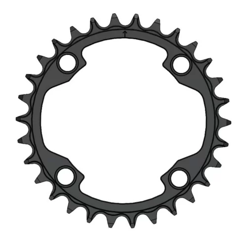 Pilo C83 30T Narrow wide Chainring for 96BCD