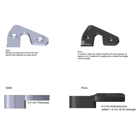 BMW Derailleur hanger for Active Hybrid E-Bike | Pilo D1124