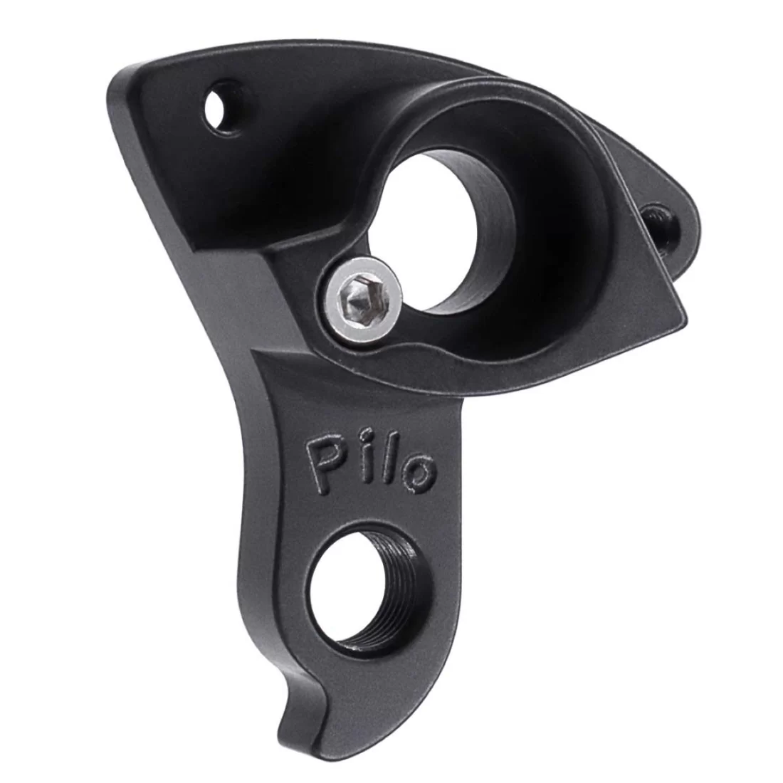 Patte De Dérailleur Pilo Pour Vélo - Compatible Da Bomb, KHS, Motobecane - Aluminium 6061 Anodisé Noir - Référence D1082