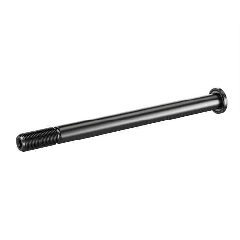 Wheels mfg Rear Thru Axle 12 mm x 160 Length x 1.0 mm Thread Pitch - Flat Washer RTA-12-160-1.0