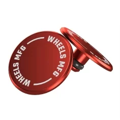 Thru Axle Cap Set - Colour Red TA-CAP1-1 Wheels mfg