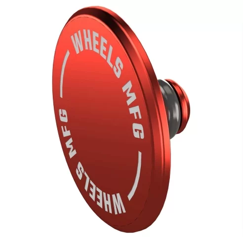 Wheels mfg Thru Axle Cap Set - Colour Red TA-CAP1-1 