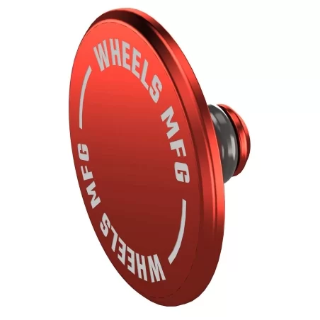 Wheels mfg Thru Axle Cap Set - Colour Red TA-CAP1-1 