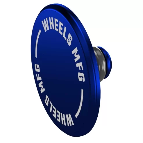 Wheels mfg Thru Axle Cap Set - Colour Blue TA-CAP1-6 