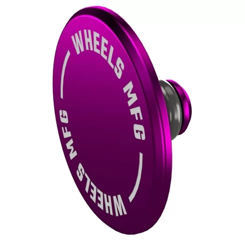 Wheels mfg Thru Axle Cap Set - Colour Purple TA-CAP1-7