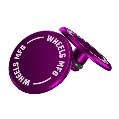 Thru Axle Cap Set - Colour Purple TA-CAP1-7 Wheels mfg