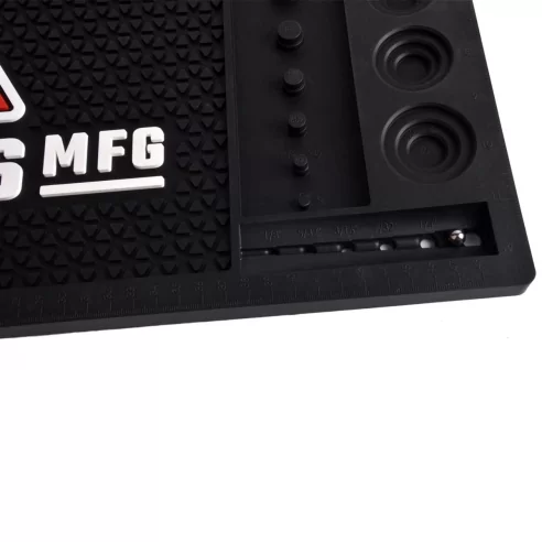 Wheels mfg Workbench Mat with Bearing Sizing BENCHTOPMAT1-1