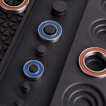 Wheels mfg BENCHTOPMAT1-1 Workbench Mat with Bearing Sizing