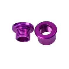 M8x6mm Chainring Bolt Set of 4 Units Color Purple Wheels mfg CRB-SS4-7