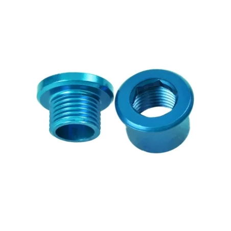 M8x6mm Chainring Bolt Set of 5 Units Color Teal Wheels mfg CRB-SS5-5