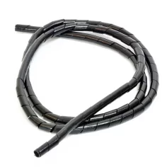 Black Spiral 1 Metre Cable Wrap CA0009 Wheels mfg