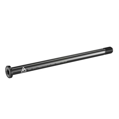 Rear Thru Axle 12 mm x 194 Length x 1.0 mm Thread Pitch - Flat Washer RTA-12-194-1.0