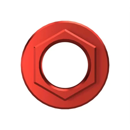 Wheels mfg XTR Crank Socket Lockring Tool for Shimano Direct Mount Chainring crankarms Colour Red XTR-CNK-SOCKET