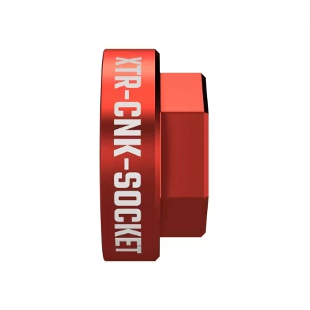 XTR-CNK-SOCKET Wheels mfg XTR Crank Socket Lockring Tool Colour Red