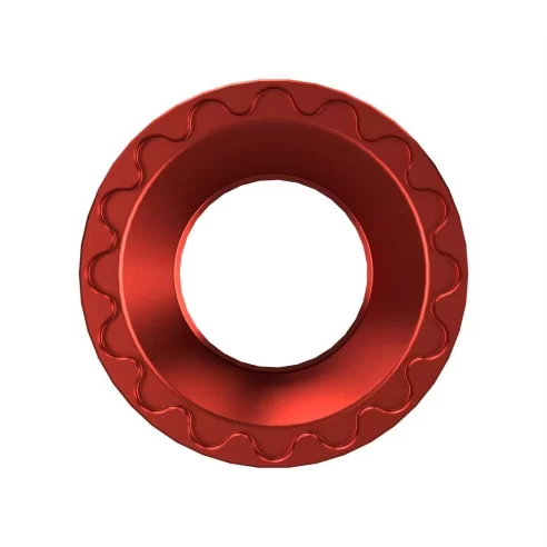 XTR Crank Socket XTR-CNK-SOCKET Wheels mfg Lockring Tool for Shimano Direct Mount Chainring crankarms Colour Red